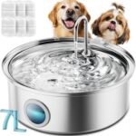 Oneisall 7L/230oz Pet Water Fountain