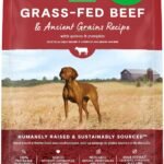 Open Farm Ancient Grains Dry Dog Food, Grass-Fed Beef Kibble, 22lb Bag