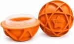 Orange Replacement Shell for Interactive Dog Ball Toy, 4-Turn Thread