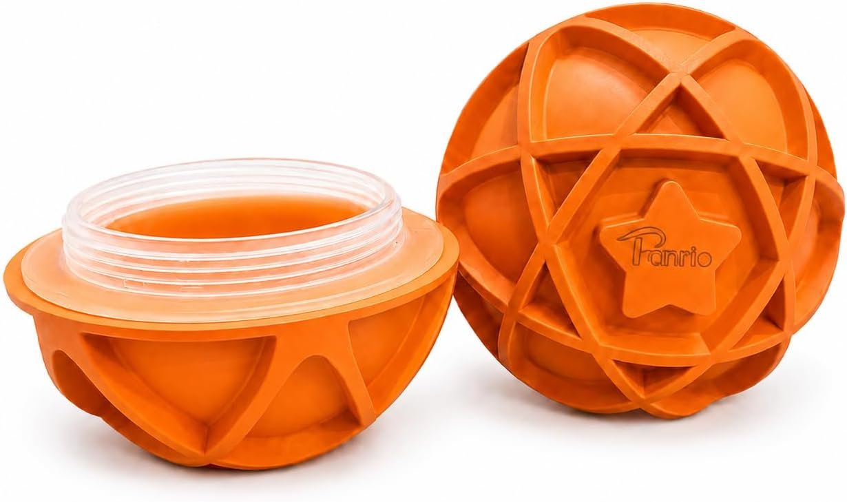 Orange Replacement Shell for Interactive Dog Ball Toy, 4-Turn Thread Orange Replacement Shell for Interactive Dog Ball Toy, 4-Turn Thread