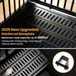 Oranland 48 Inch Heavy Duty Dog Crate,Upgraded Baseplate for Large Dogs - Image 2