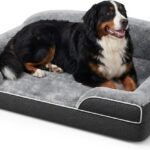 Orthopedic Dog Bed for Giant&Multiple Dogs, 53×42 XXXL Extra Large Dog Bed