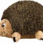 Outward Hound Hedgehogz Plush Dog Toy, Squeaks & Grunts, Large, 12″ x 7″