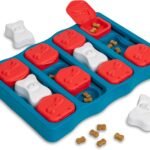 Outward Hound Nina Ottosson Dog Brick Dog Toy Treat Puzzle, 12.8″