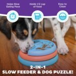 Outward Hound Nina Ottosson Lickin’ Layers 3-in-1 Dog Toy Treat Puzzle, 7" - Image 2