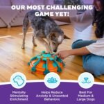 Outward Hound Nina Ottosson Tower of Treats Dog Toy Treat Puzzle, 12.5" - Image 2