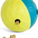 Outward Hound Nina Ottosson Treat Tumble Dog Toy Puzzle Ball, 4.8″