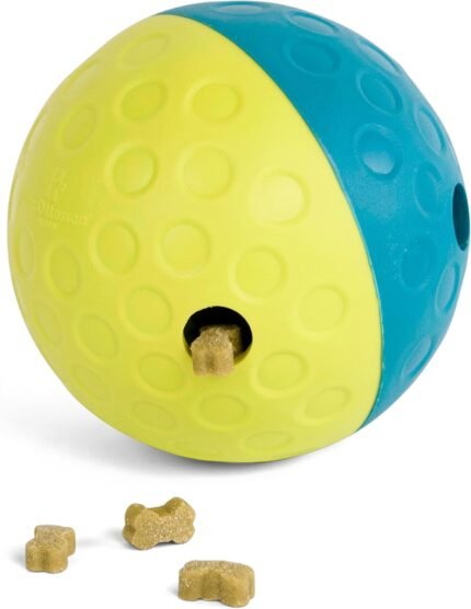 Outward Hound Nina Ottosson Treat Tumble Dog Toy Puzzle Ball, 4.8"