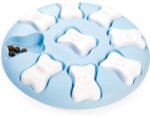 Outward Hound by Nina Ottosson Puppy Smart Treat Puzzle Enrichment Toy, Level 1 Beginner, Blue