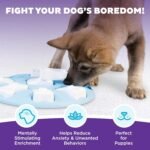 Outward Hound by Nina Ottosson Puppy Smart Treat Puzzle Enrichment Toy, Level 1 Beginner, Blue - Image 2