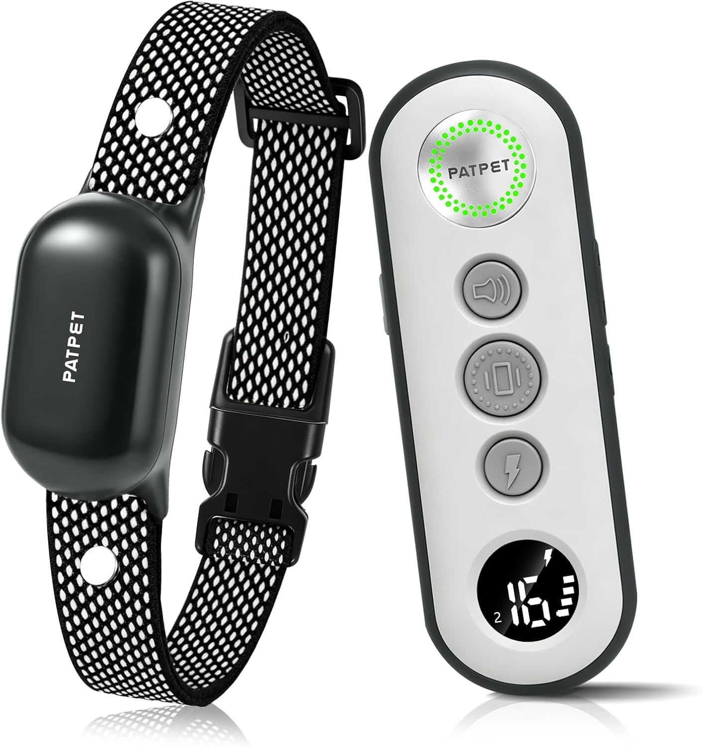 PATPET Dog Shock Collar with Remote Control – 4000FT Safe Training Collar PATPET Dog Shock Collar with Remote Control – 4000FT Safe Training Collar