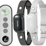PATPET Shock Collar for Dogs(10-120lbs), 4000ft Rechargeable IPX7 Waterproof Training Collar with Remote for 2 Dogs- Electric Dog Collar for Small Medium Large Dogs 2 Packs