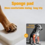 PETICON Dog Car Seat Cover for Back Seat, Hard Bottom Back Seat Extender - Image 2
