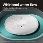 PETLIBRO 2.1Gal/8L Dog Water Fountain for Large Dog, Anti-Splash Dog Water Bowl Dispenser, Super Quiet Pet Water Fountain, 5 Layer Filtration Water Dispenser for Large Dogs Cats and Multi-Pet Homes - Image 2