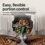 PETLIBRO Automatic Cat Feeder for 2 Cats, 5G&2.4G WiFi Pet Feeders, 5L Programmable Cat Food Dispenser with Airtight Lock-Fresh Technology, Dual Stainless Steel Bowls, Low Food Sensor - Image 2