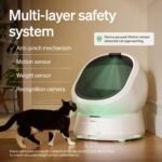 PETLIBRO Automatic Litter Box with AI-Camera Waste Analysis & 90-Day AI Trial, Open-Top Self Cleaning Litter Box for Large Cats with Multi-Cats Recognition, Weight & Usage Tracking, Auto Odor-Control - Image 2