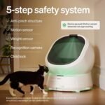 PETLIBRO Automatic Litter Box with Accessories Kit & AI-Camera Waste Analysis, Large Open Top Self Cleaning Litter Box with 24/7 Odor Control, Safety Sensors, Multi-Cat Recognition & Usage Tracking - Image 2