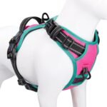PHOEPET Upgraded No Pull Dog Harness, Reflective Adjustable Vest