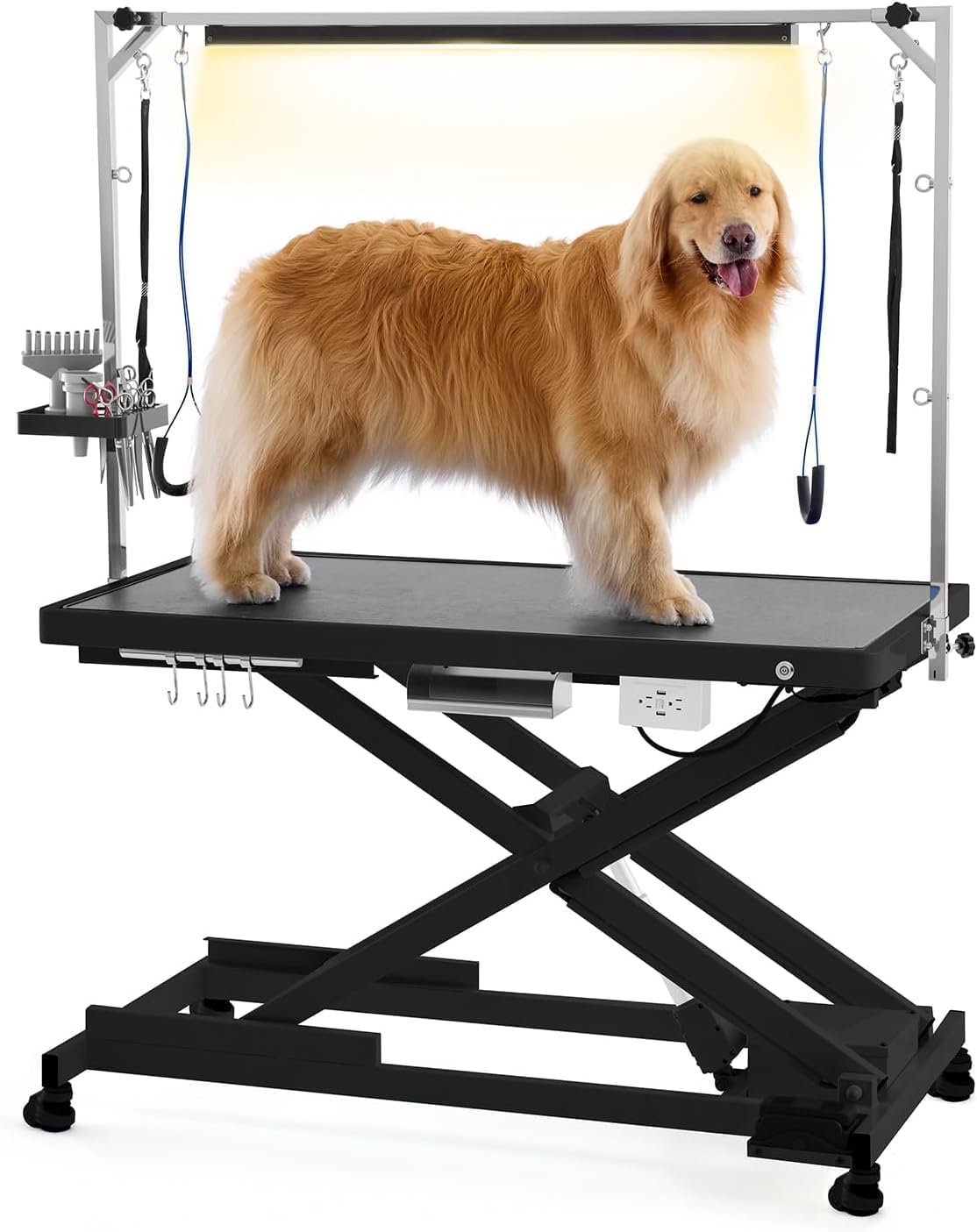 POLIMO Professional LED Electric Dog Grooming Table – Heavy Duty POLIMO Professional LED Electric Dog Grooming Table – Heavy Duty