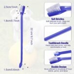 Patelai 100 Pcs Dog Toothbrush Kit, Dual Head Pet Dental Supplies - Image 2