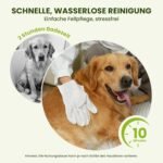 PawSono 36 Count Pet Wipes for Dogs & Cats, Glove Design, Coconut Scent - Image 2