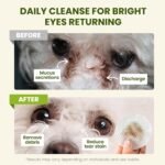PawSono Dog Eye Wipes for Dogs and Cats, Unscented, 100 Count - Image 2