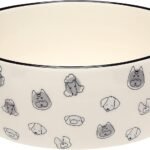 Pearhead Ceramic Dog Bowl Extra Large 8 Cup