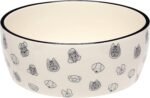 Pearhead Ceramic Dog Bowl Extra Large 8 Cup