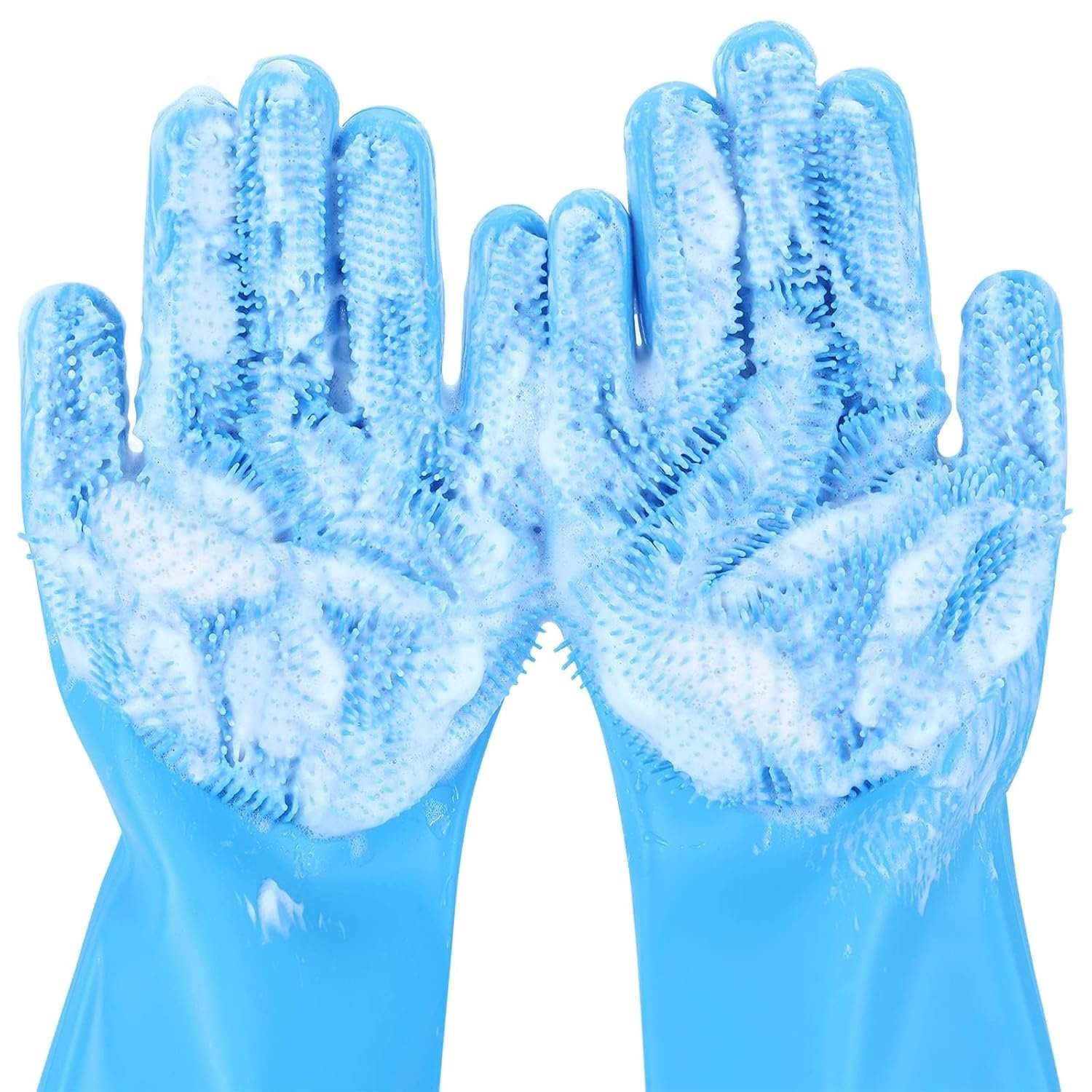 Pecute Silicone Pet Grooming Gloves for Washing Cats Dogs Bath Brush Pecute Silicone Pet Grooming Gloves for Washing Cats Dogs Bath Brush