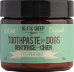 Peppermint Natural Dog Toothpaste-Simple Ingredient with Human-Grade Coconut Oil for Dogs-Fresh Dog Bad Breath and Keep Teeth Clean, Plaque Control and Reduce Tartar