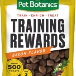 Pet Botanics Training Rewards Soft & Chewy Dog Treats, Bacon, 20 oz Bag
