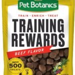 Pet Botanics Training Rewards Soft & Chewy Dog Treats, Beef, 20 oz Bag