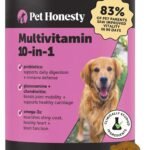 Pet Honesty Vet Recommended 10-in-1 Dog Multivitamin,180 Ct, Chicken