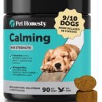 Pet Honesty Vet Recommended Dog Calming Chews with Ashwagandha, 90 Count