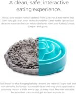 Pet Parents Forager Bowls, Slow Feeder Dog Bowls with SoftSnout & Non-Slip Backing Technology, Dog Feeder Mat & Snuffle Mat for Large Dogs and Small Dogs (Forest Modern Grey) - Image 2
