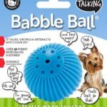 Pet Qwerks Talking Babble Ball Dog Toys Small 2-Pack