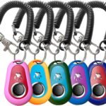 Pet Training Clicker with Strap for Dogs/Cats/Horses/Birds or Other Animals – Clickers for Training (5 Colors)