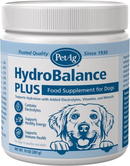 PetAg HydroBalance Plus - 10 oz - Hydration Supplement for Dogs - Supports Energy, Recovery & Immune Health
