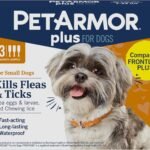 PetArmor Plus Flea & Tick Topical Dogs 5-22 lbs, 3-Month