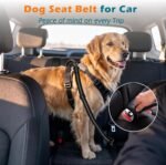 PetBonus 2 Pack Dog Seat Belt for Car, Durable Dog Car Harness for Vehicle - Image 2