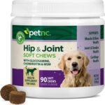 PetNC Natural Care Hip and Joint Soft Chews for Dogs, 90 Count – 27591