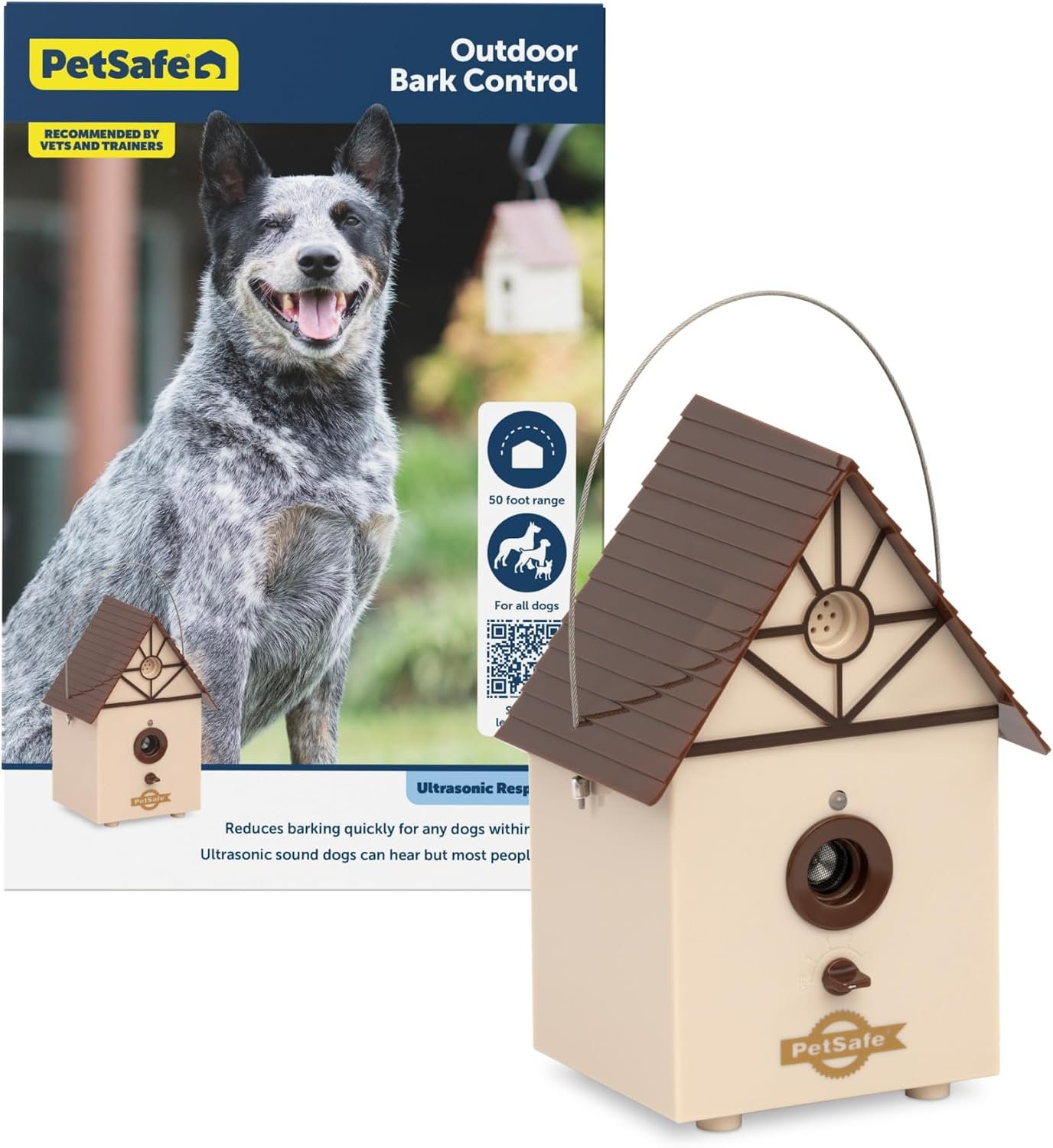 PetSafe Outdoor Bark Control, Hanging Birdhouse, Up to 1/4-Acre PetSafe Outdoor Bark Control, Hanging Birdhouse, Up to 1/4-Acre