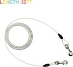 Petest 30ft Reflective Tie-Out Cable for Heavy Dogs Up to 125 Pounds - Image 2