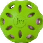 Petmate Crackle Heads Crunchy Chew Fetch Toy for Dogs, Medium 3in