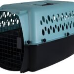 Petmate Fashion Vari Dog Kennel, 24in, for Pets 10-20lbs, Light Blue