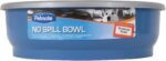 Petmate No Spill Bowl,Blue