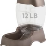 Petmate Pet Cafe Feeder Dog and Cat Feeder Pearl Tan, 12 lb, Made in USA