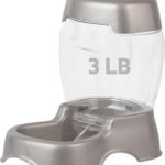 Petmate Pet Cafe Feeder for Dogs and Cats, Pearlescent