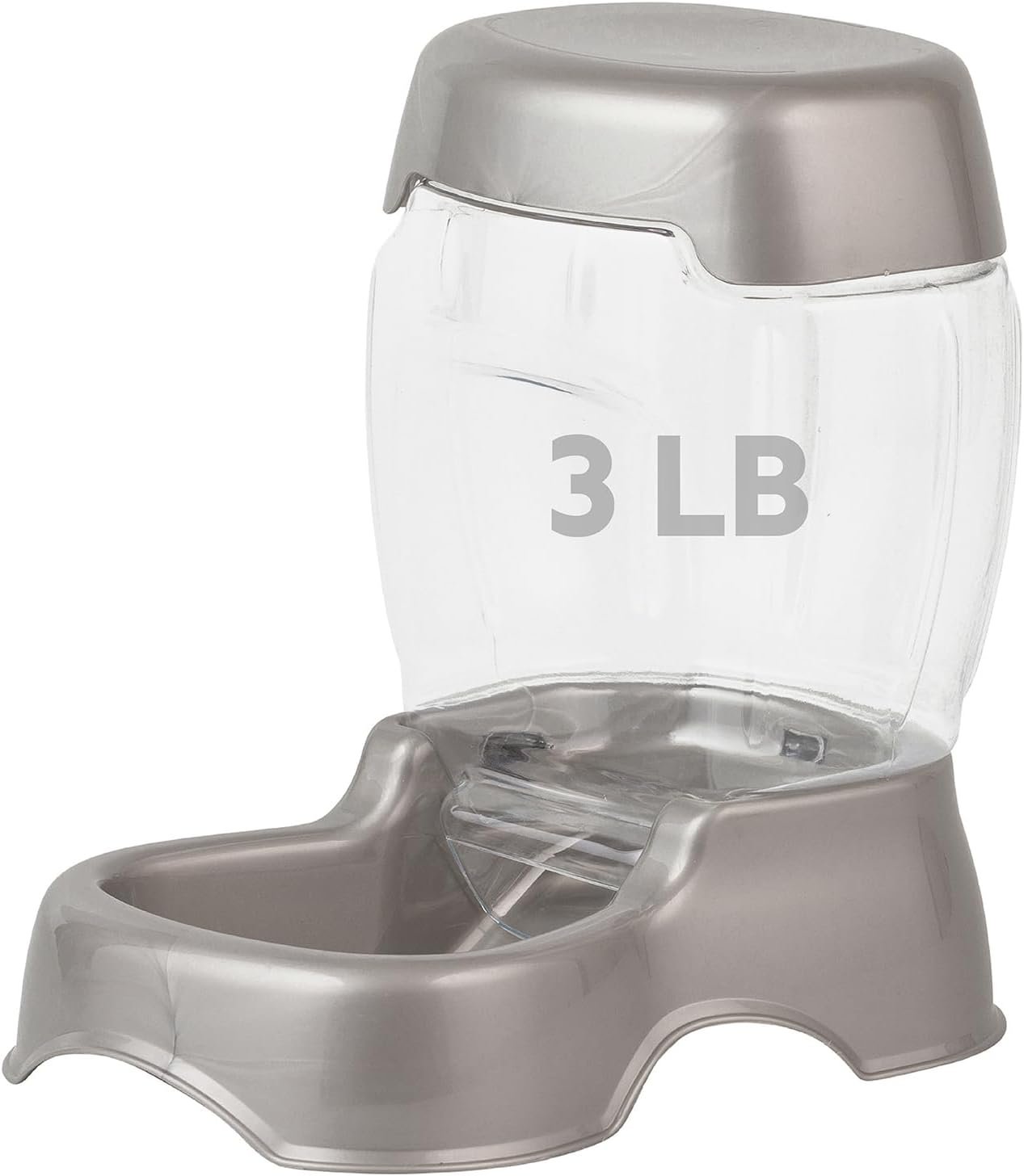 Petmate Pet Cafe Feeder for Dogs and Cats, Pearlescent Petmate Pet Cafe Feeder for Dogs and Cats, Pearlescent