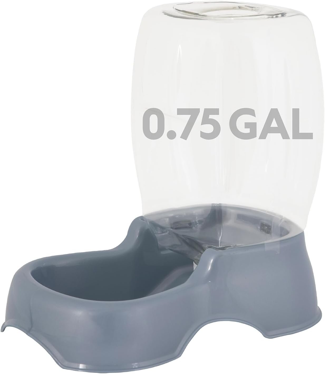 Petmate Pet Cafe Gravity Water Dispenser, 0.75 GAL, Pearl Gray Petmate Pet Cafe Gravity Water Dispenser, 0.75 GAL, Pearl Gray